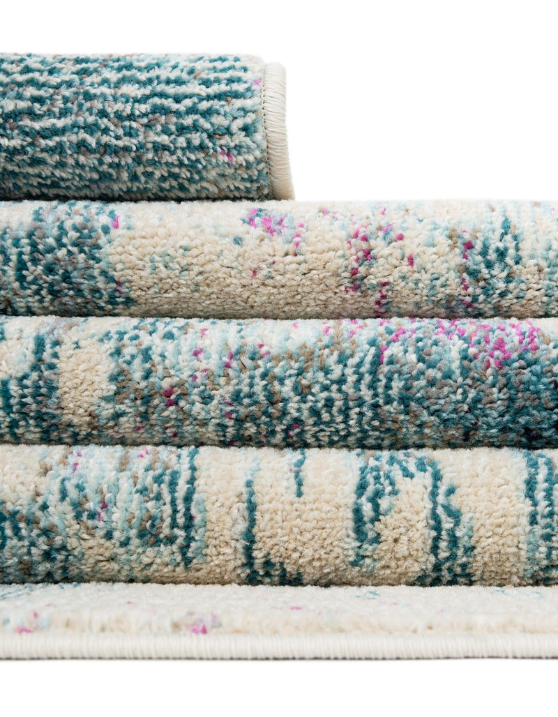 Sorrento Shores Collection Area Rug - Vico Rectangle Light Blue lifestyle 24