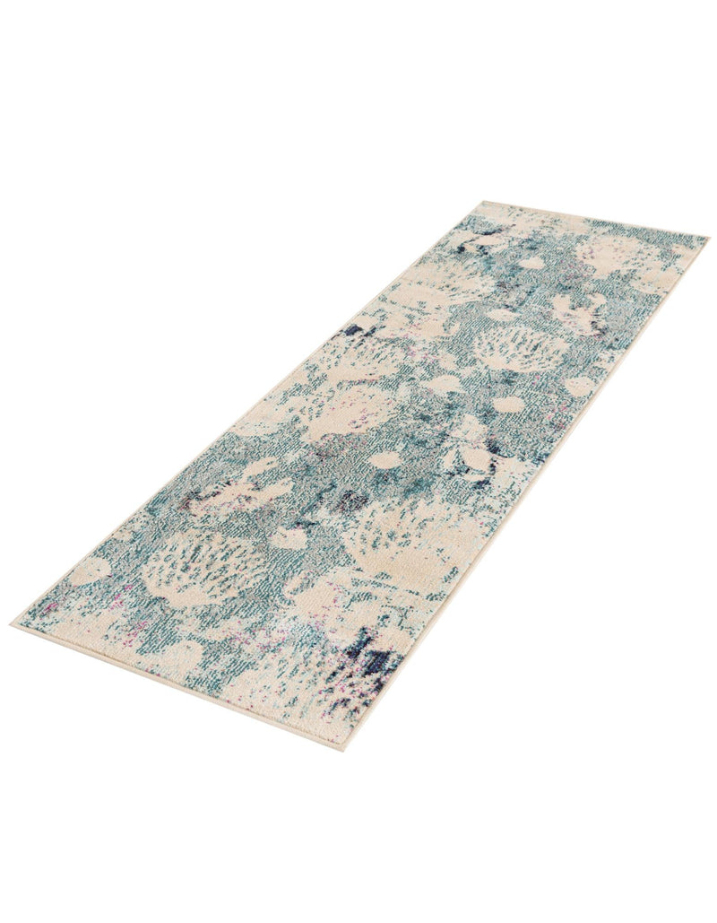 Sorrento Shores Collection Area Rug - Vico Runner Light Blue lifestyle 35