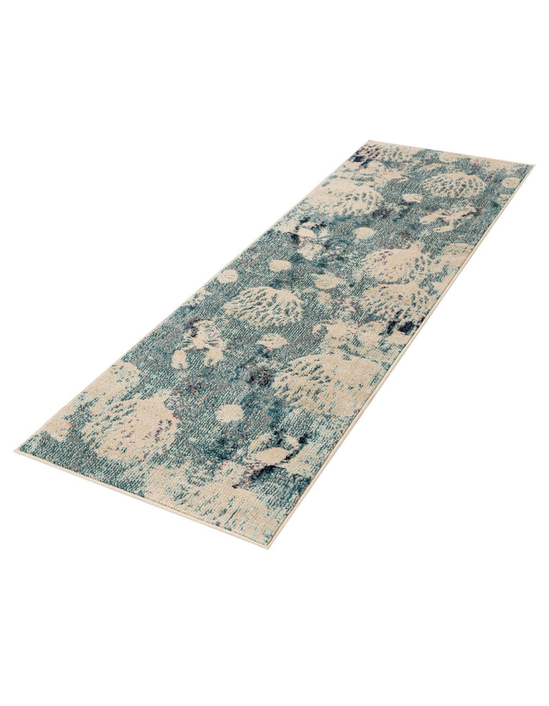Sorrento Shores Collection Area Rug - Vico Runner Light Blue lifestyle 36