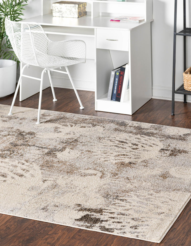 Sorrento Shores Collection Area Rug - Vico Rectangle Light Gray lifestyle 5