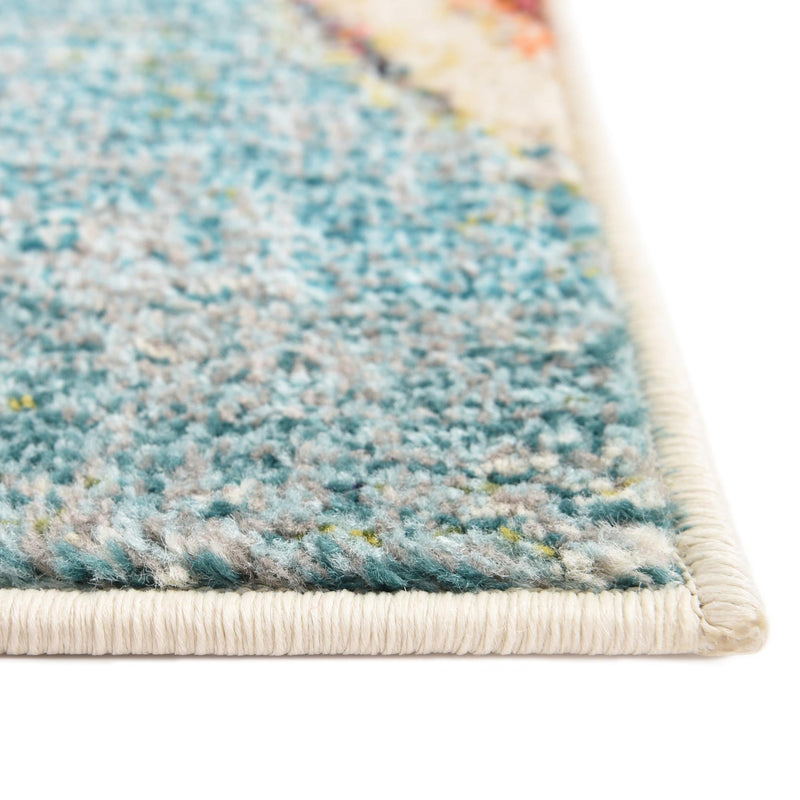 Sorrento Shores Collection Area Rug - Atrani Rectangle Rust Red lifestyle 6