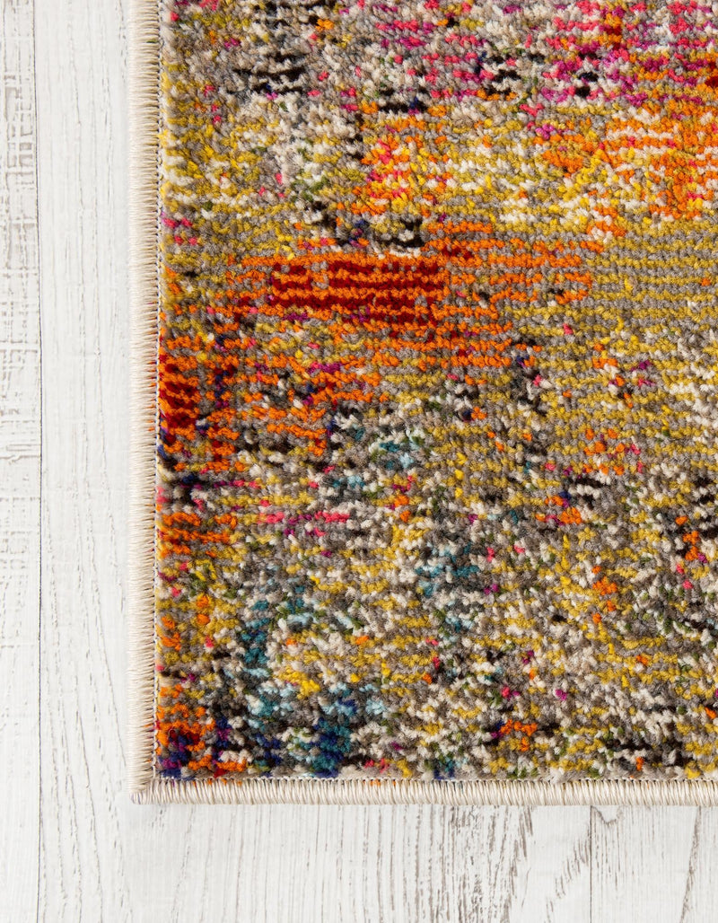 Chromatic Oasis Collection Area Rug - Azure Rectangle Beige lifestyle 7