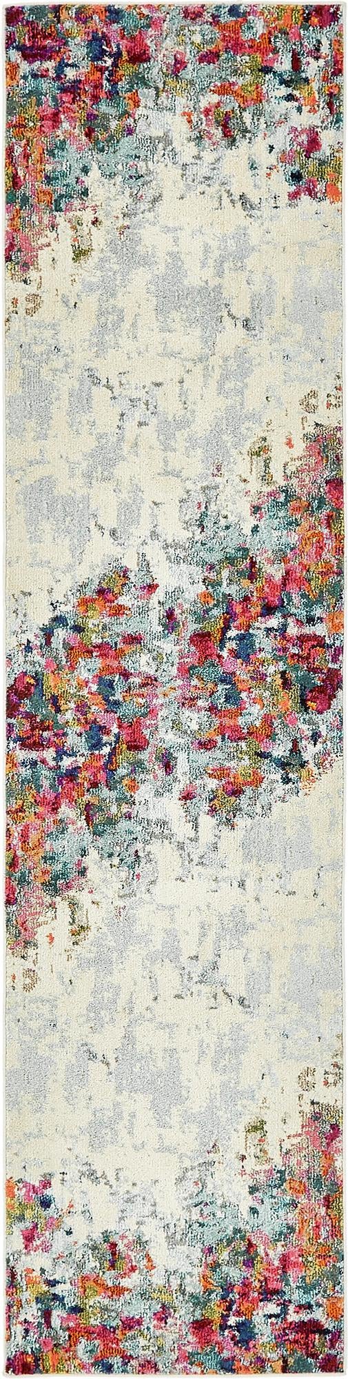 Chromatic Oasis Collection Area Rug - Blush Runner Multi lifestyle 15