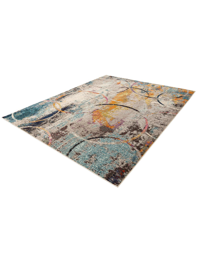Chromatic Oasis Collection Area Rug - Fresco Rectangle Multi lifestyle 4