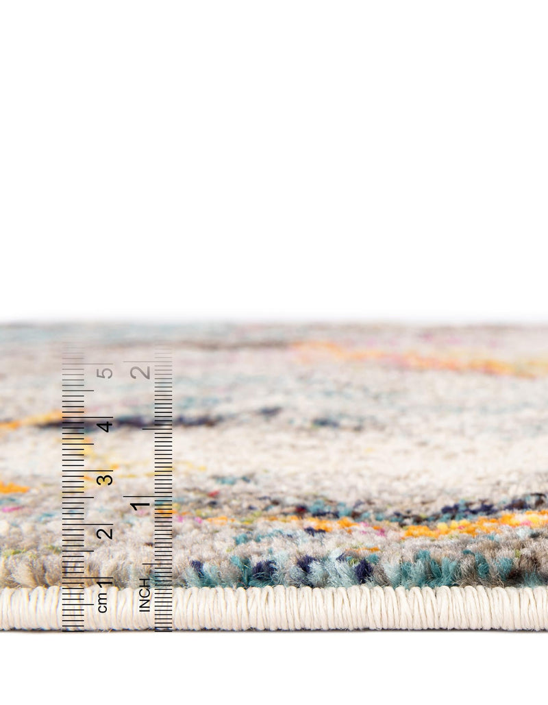 Chromatic Oasis Collection Area Rug - Fresco Rectangular Multi lifestyle 27