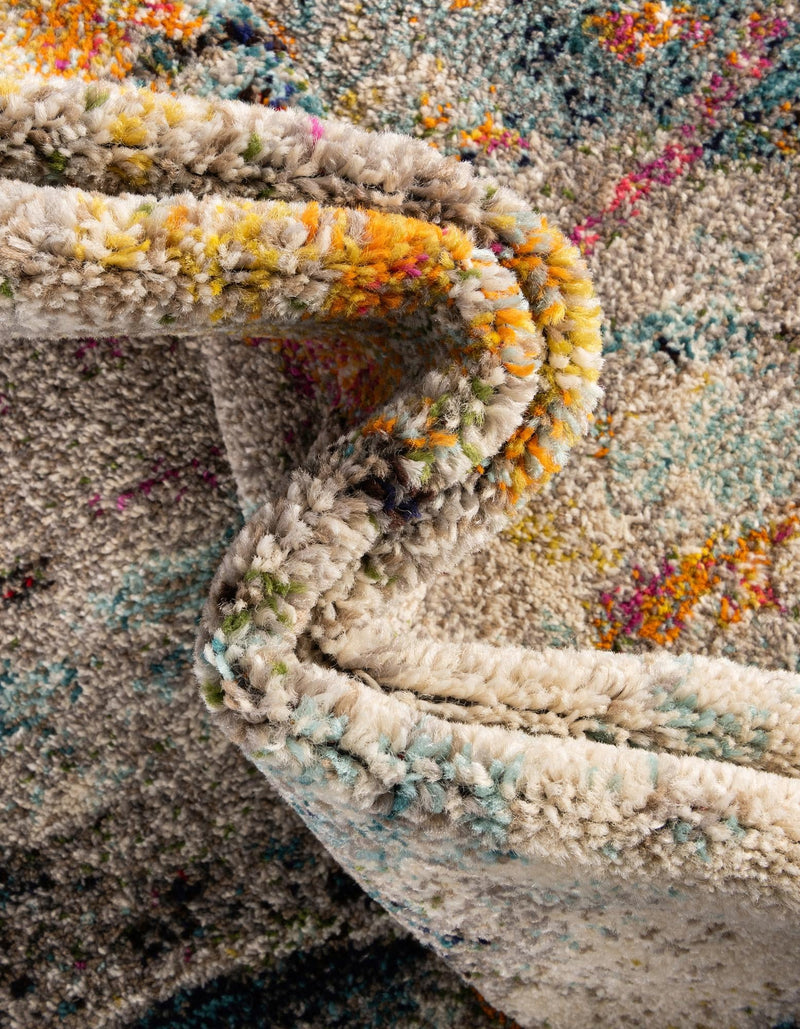 Chromatic Oasis Collection Area Rug - Fresco Rectangular Multi lifestyle 32