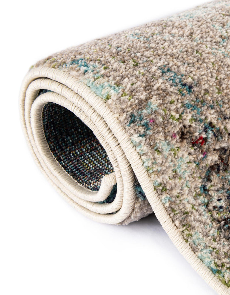 Chromatic Oasis Collection Area Rug - Fresco Rectangular Multi lifestyle 40