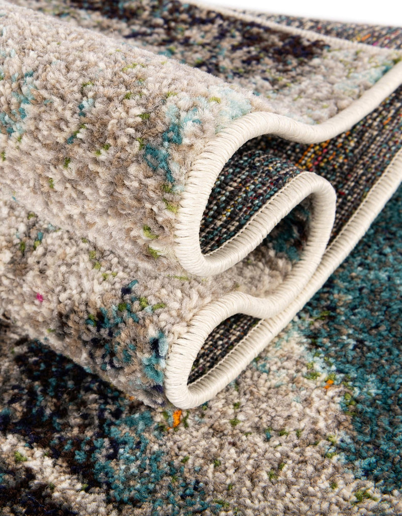 Chromatic Oasis Collection Area Rug - Fresco Rectangular Multi lifestyle 42