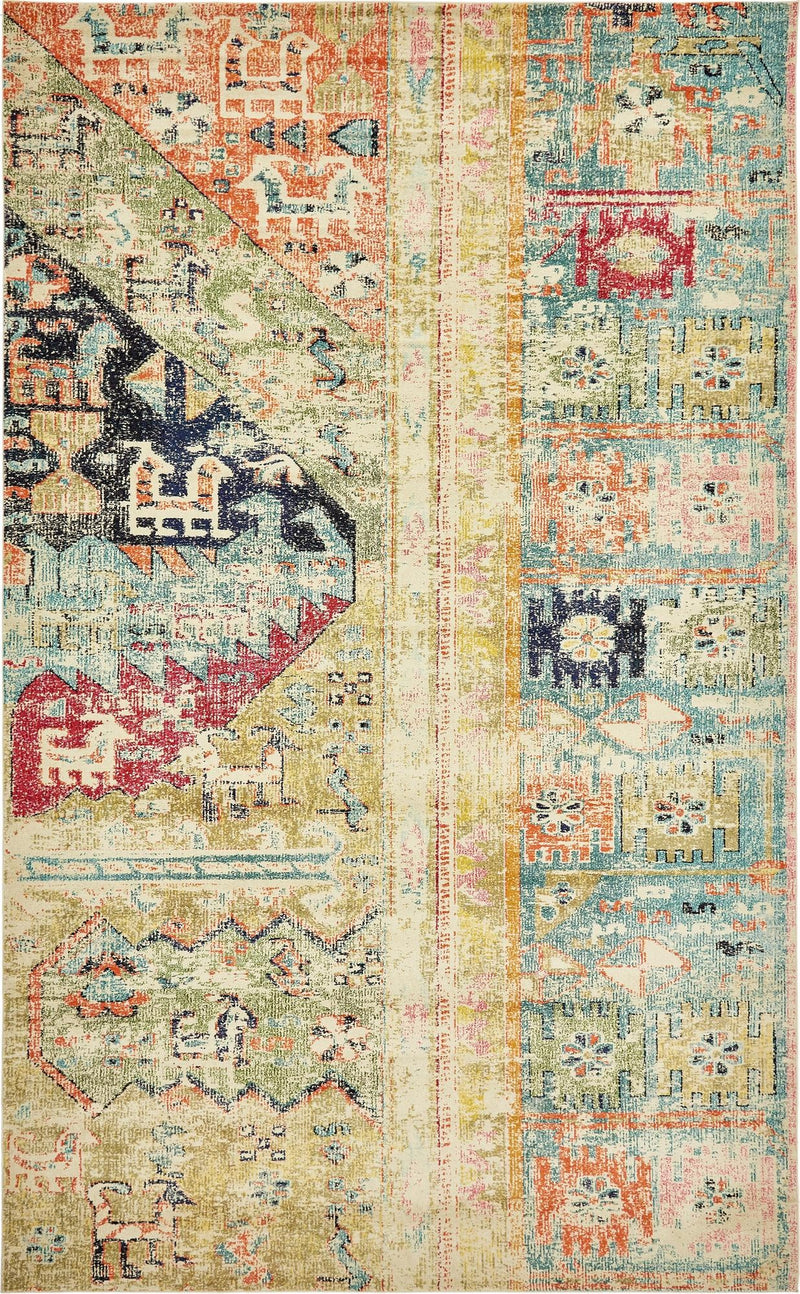 Sierra Collection Area Rug - Marin Rectangular Multi lifestyle 15