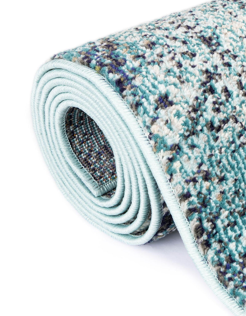 Venetian Tapestry Collection Area Rug - Lido Rectangular Blue lifestyle 48