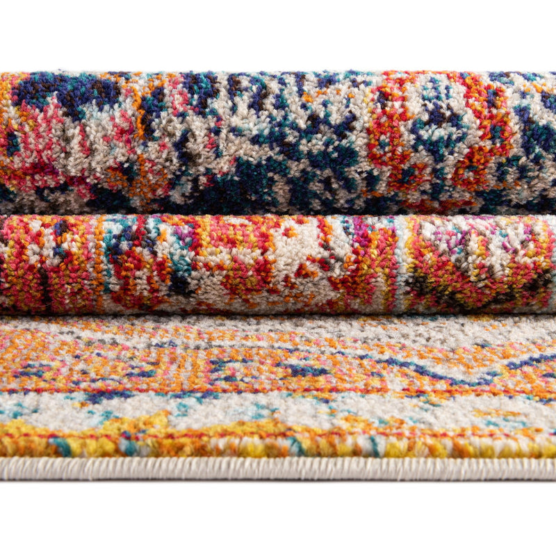 Venetian Tapestry Collection Area Rug - Rialto Rectangular Multi lifestyle 54