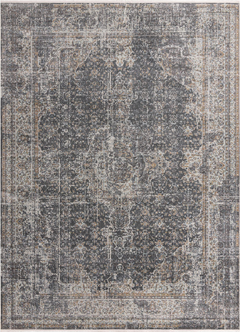 Caribbean Breeze Collection Area Rug - Utila Rectangle Fume Gray Main