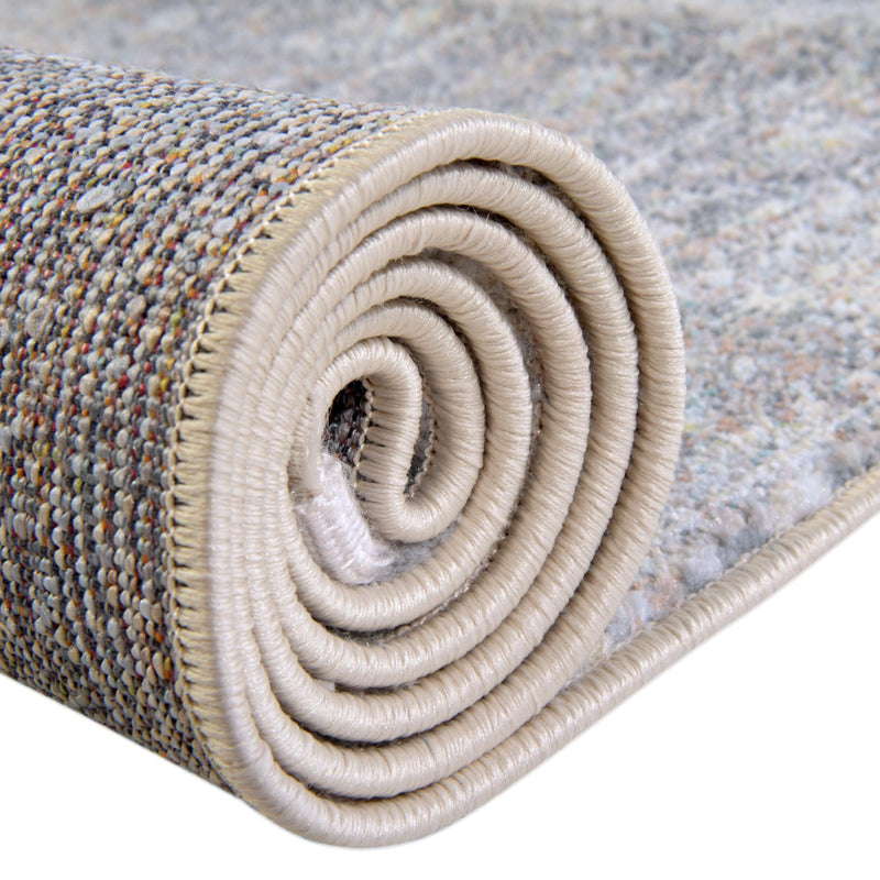 Caribbean Breeze Collection Area Rug - Utila Rectangle Fume Gray lifestyle 14