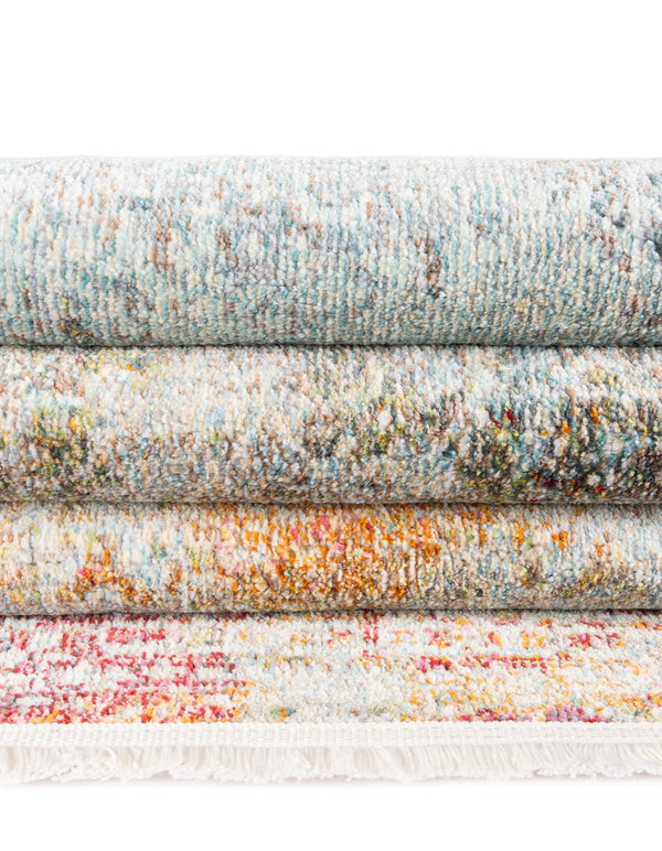 Caribbean Breeze Collection Area Rug - Yucatan Runner Multi lifestyle 44
