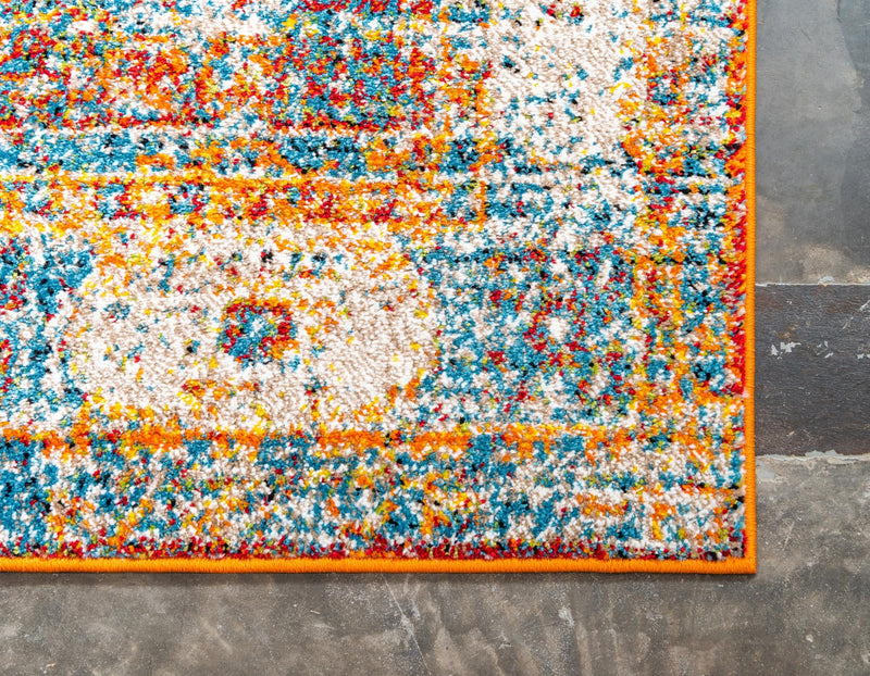Amalfi Coast Woven Collection Area Rug - Ravello Rectangle Beige lifestyle 9
