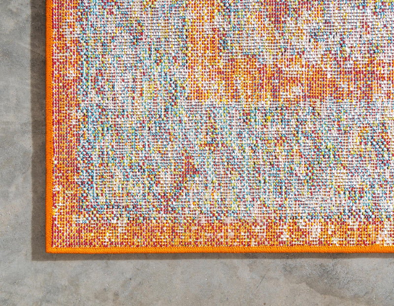 Amalfi Coast Woven Collection Area Rug - Positano Rectangle Beige lifestyle 35