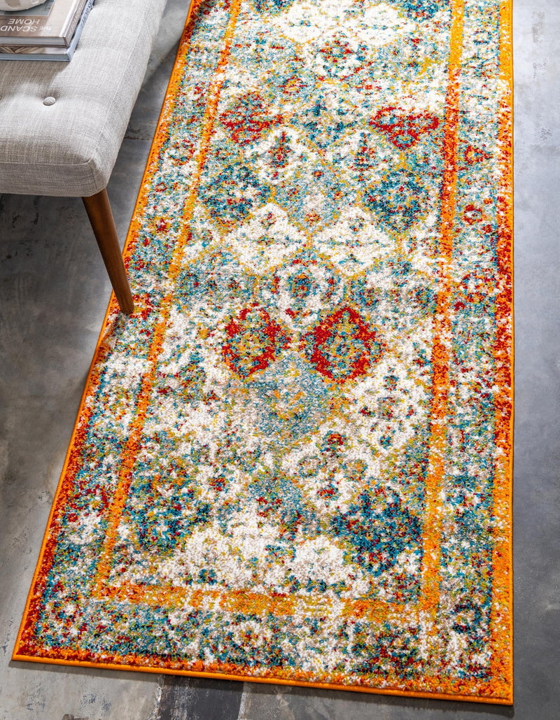 Amalfi Coast Woven Collection Area Rug - Positano Runner Beige lifestyle 58