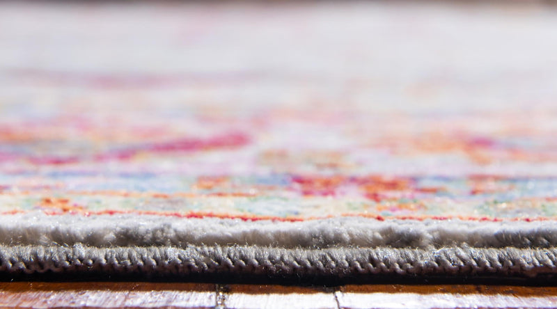 Lagoon Luxe Collection Area Rug - Coastline Rectangle Gray lifestyle 5