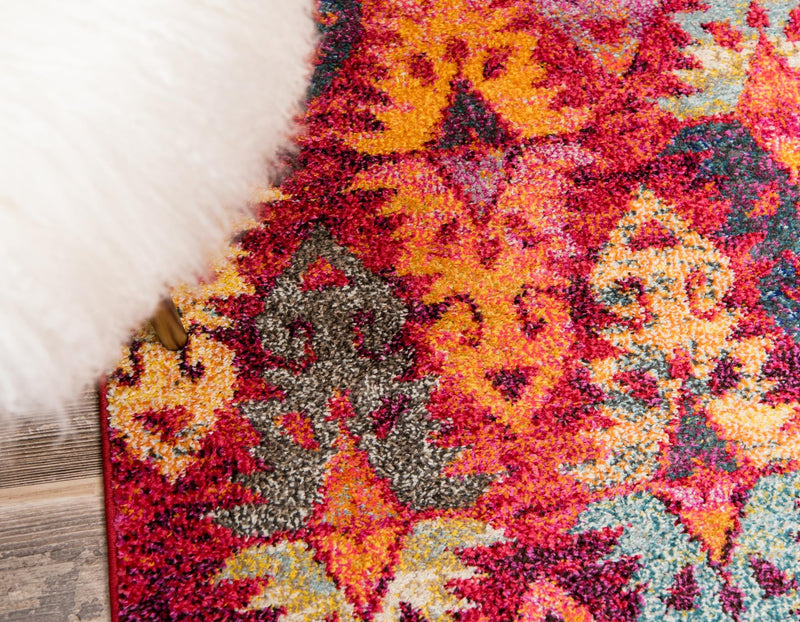 Sedona Vista Collection Area Rug - Hopi Runner Rust Red lifestyle 55