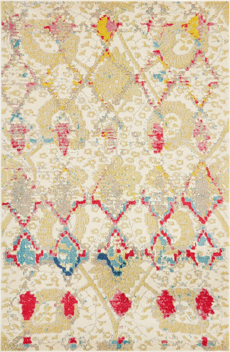 Sedona Vista Collection Area Rug - Manzanita Rectangle Beige Main