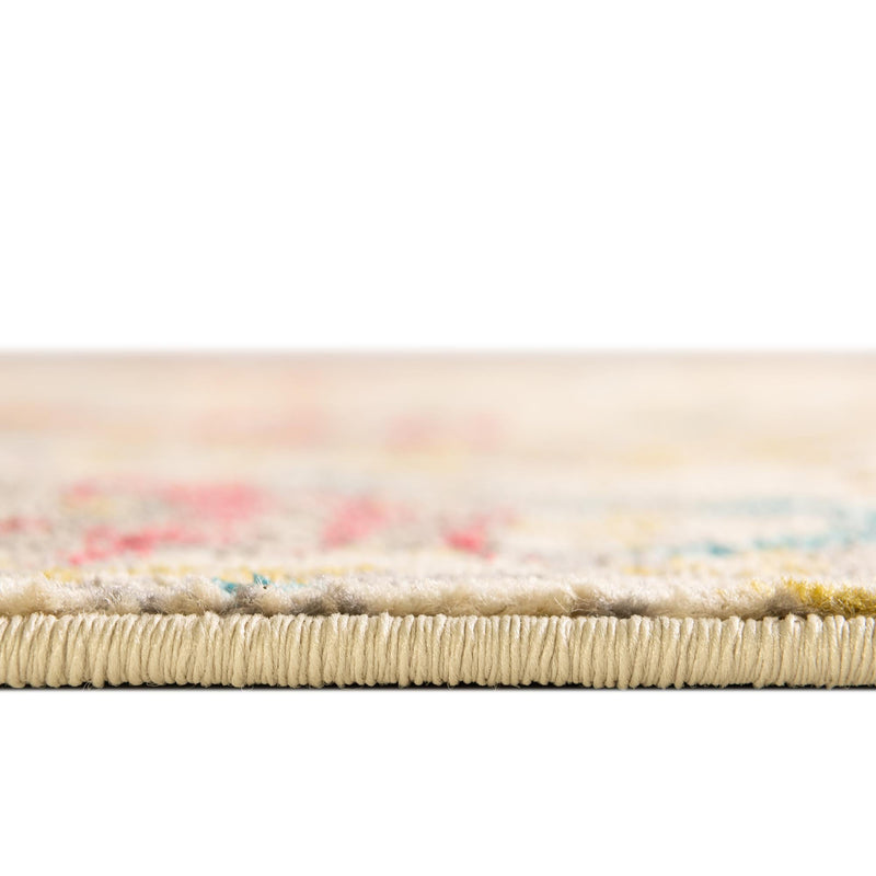 Sedona Vista Collection Area Rug - Manzanita Square Beige lifestyle 30
