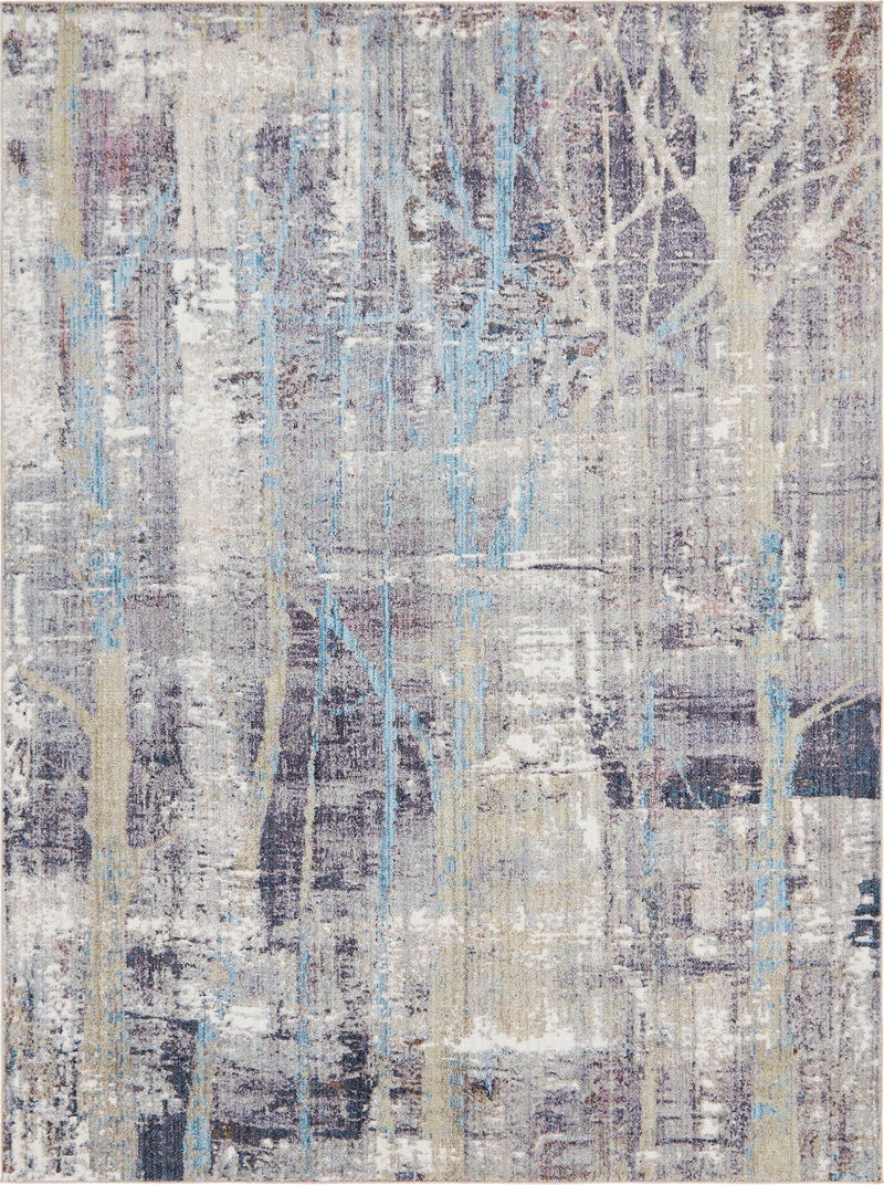 Urban Hub Collection Area Rug - Metropolis Rectangle Multi Main