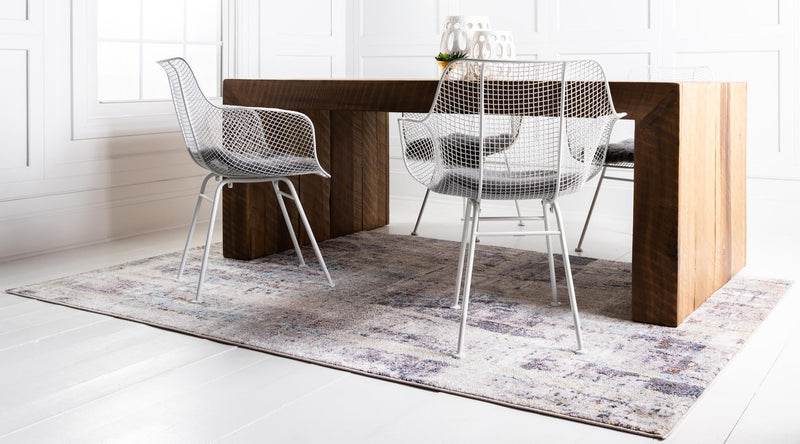Urban Hub Collection Area Rug - Metropolis Rectangle Multi lifestyle 3