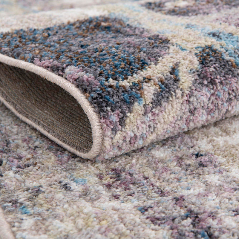 Urban Hub Collection Area Rug - Metropolis Rectangle Multi lifestyle 6