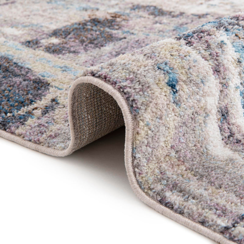 Urban Hub Collection Area Rug - Metropolis Rectangle Multi lifestyle 10