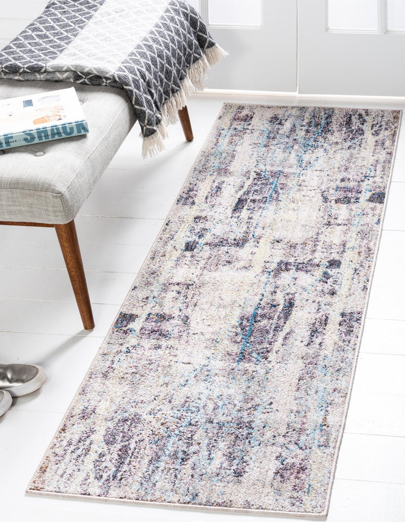 Urban Hub Collection Area Rug - Metropolis Runner Multi lifestyle 18