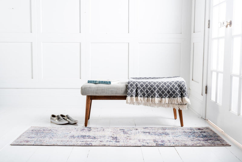 Urban Hub Collection Area Rug - Metropolis Runner Multi lifestyle 22