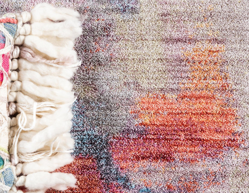 Urban Hub Collection Area Rug - District Rectangle Multi lifestyle 6
