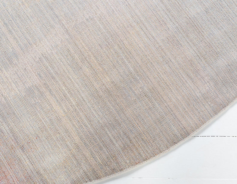 Urban Hub Collection Area Rug - District Round Multi lifestyle 29