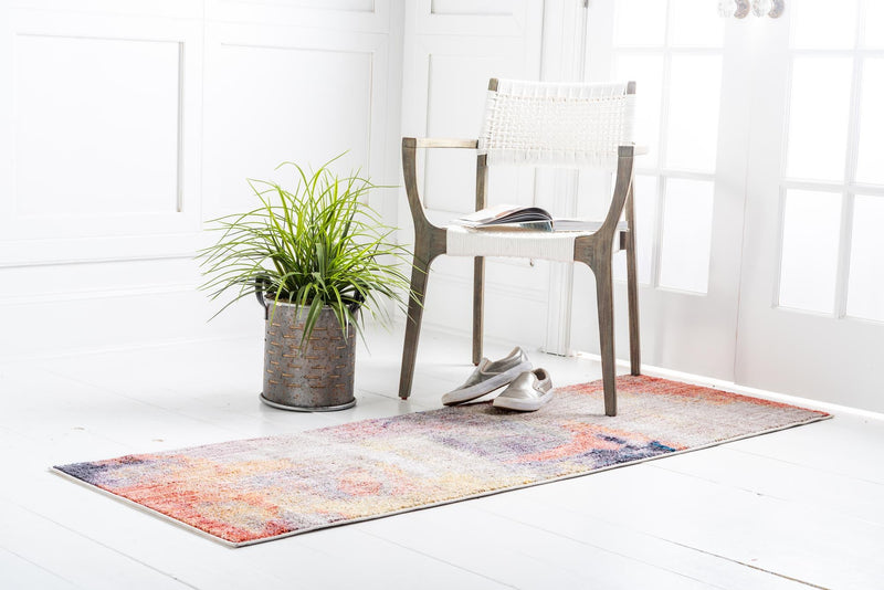 Urban Hub Collection Area Rug - District Runner Multi lifestyle 16