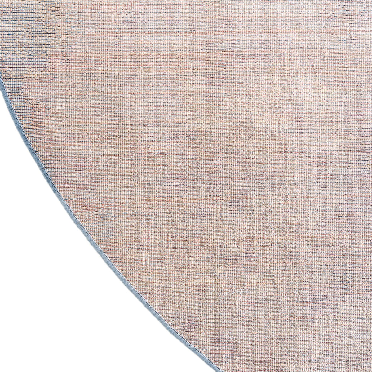 Urban Hub Collection Area Rug - Plaza Round Multi lifestyle 24