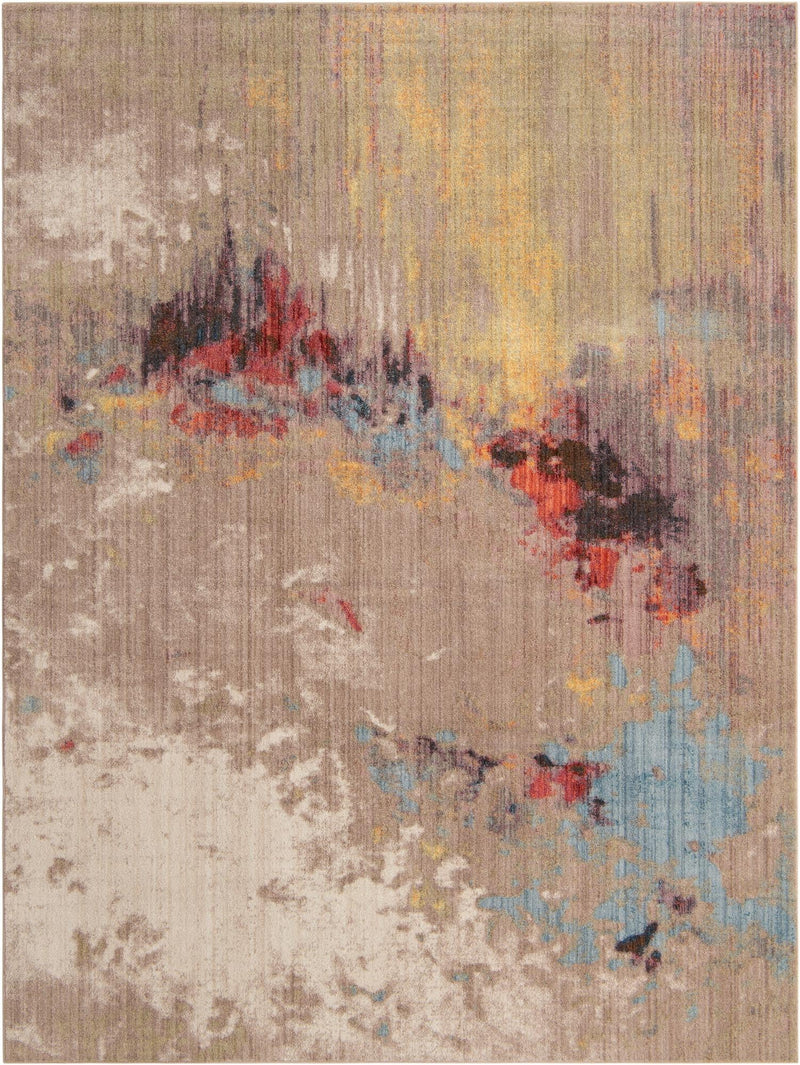 Urban Hub Collection Area Rug - Boulevard Rectangle Multi Main