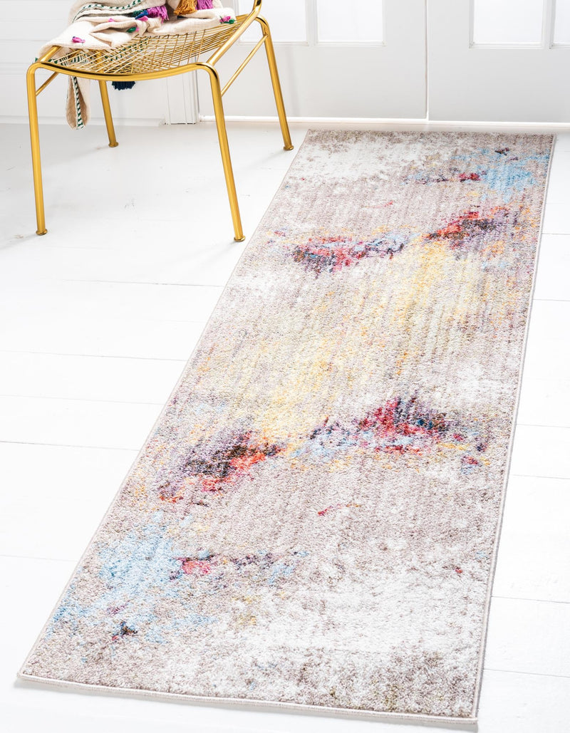 Urban Hub Collection Area Rug - Boulevard Runner Multi lifestyle 13
