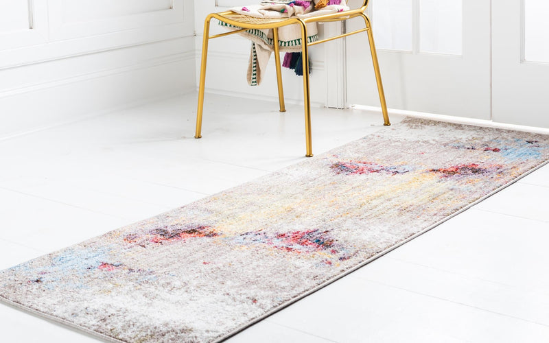 Urban Hub Collection Area Rug - Boulevard Runner Multi lifestyle 15
