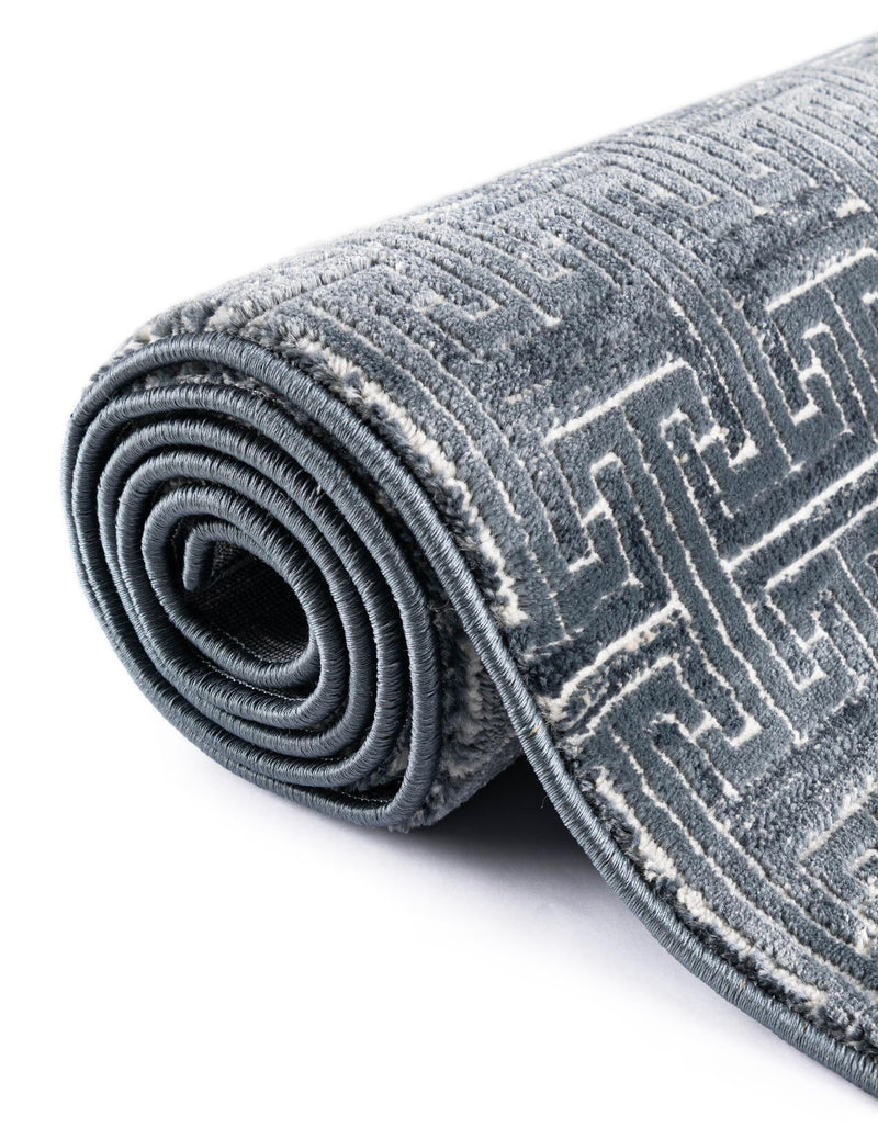 Metro Heights Collection Area Rug - Hamilton Runner Navy Blue lifestyle 67