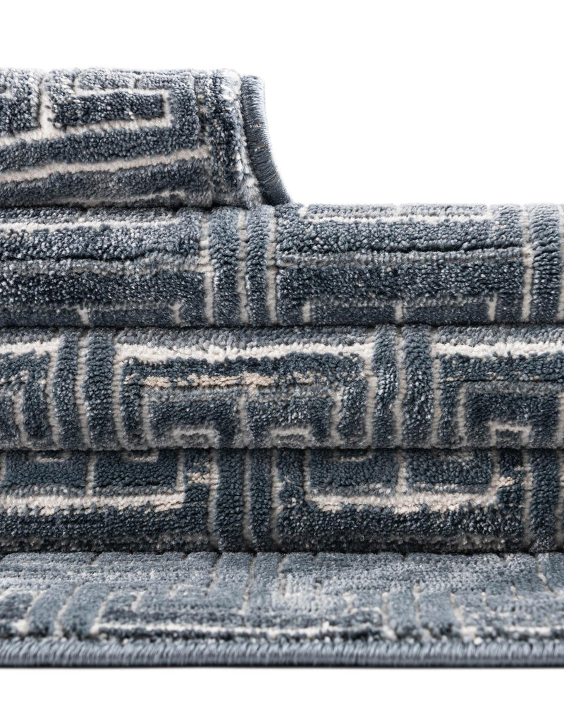 Metro Heights Collection Area Rug - Hamilton Runner Navy Blue lifestyle 69