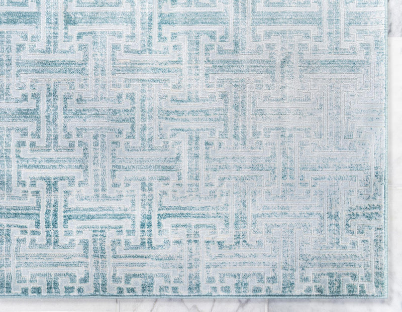 Metro Heights Collection Area Rug - Hamilton Runner Blue lifestyle 60
