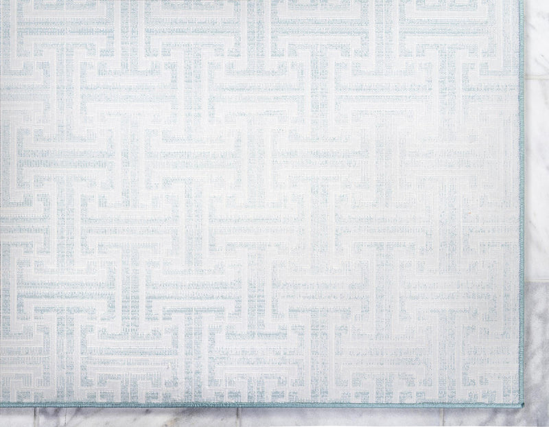 Metro Heights Collection Area Rug - Hamilton Runner Blue lifestyle 63