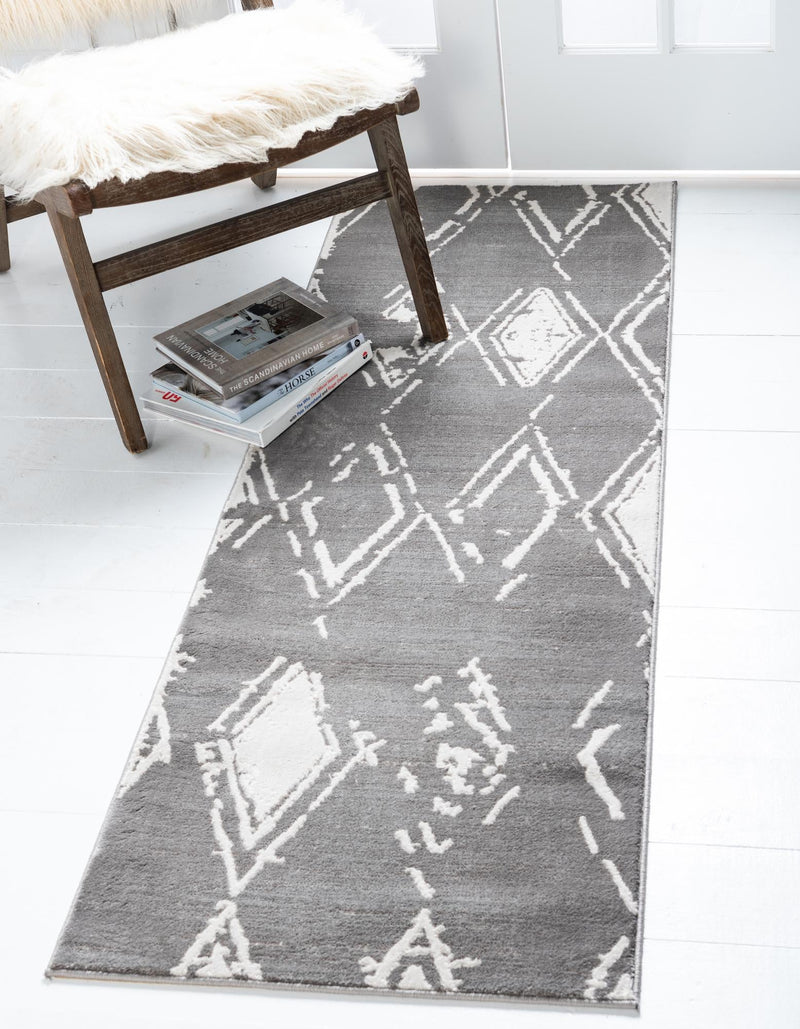 Metro Heights Collection Area Rug - Madison Runner Gray lifestyle 51