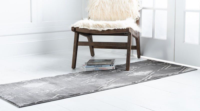 Metro Heights Collection Area Rug - Madison Runner Gray lifestyle 58