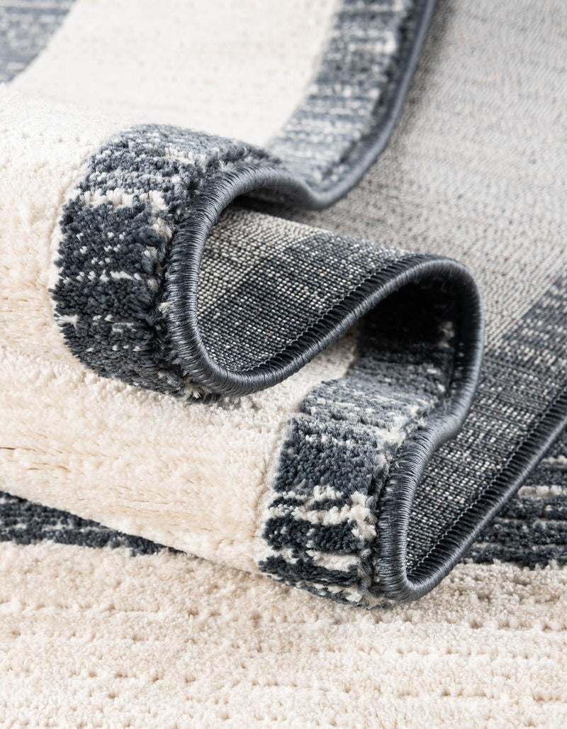 Metro Heights Collection Area Rug - Park Runner Navy Blue lifestyle 134