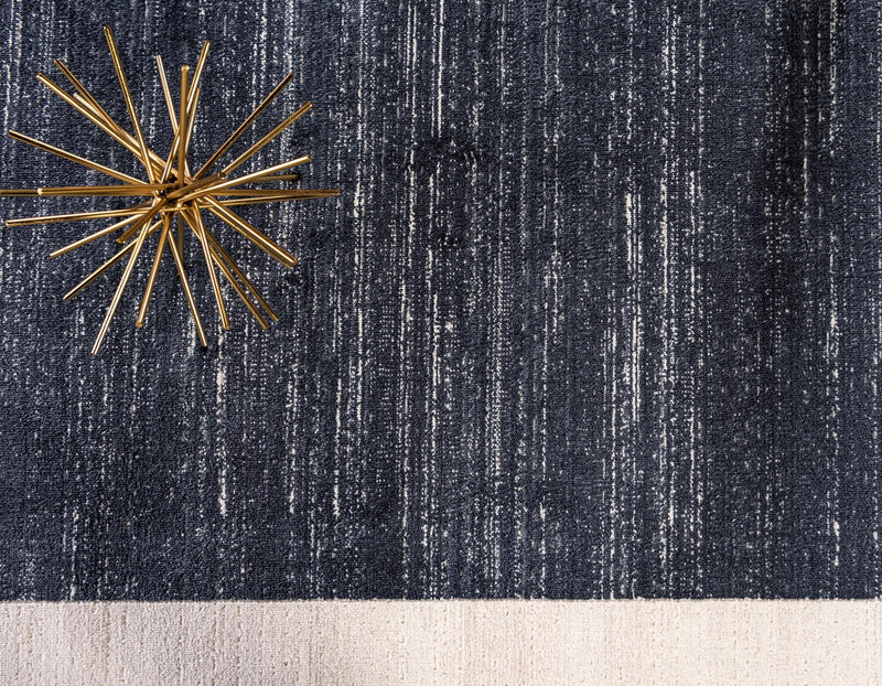 Metro Heights Collection Area Rug - Park Rectangle Navy Blue lifestyle 19