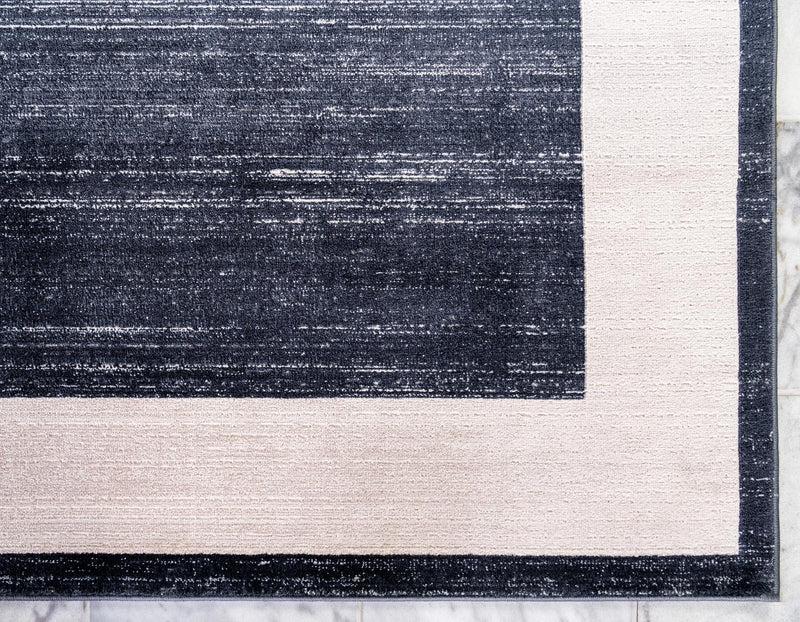 Metro Heights Collection Area Rug - Park Rectangle Navy Blue lifestyle 28