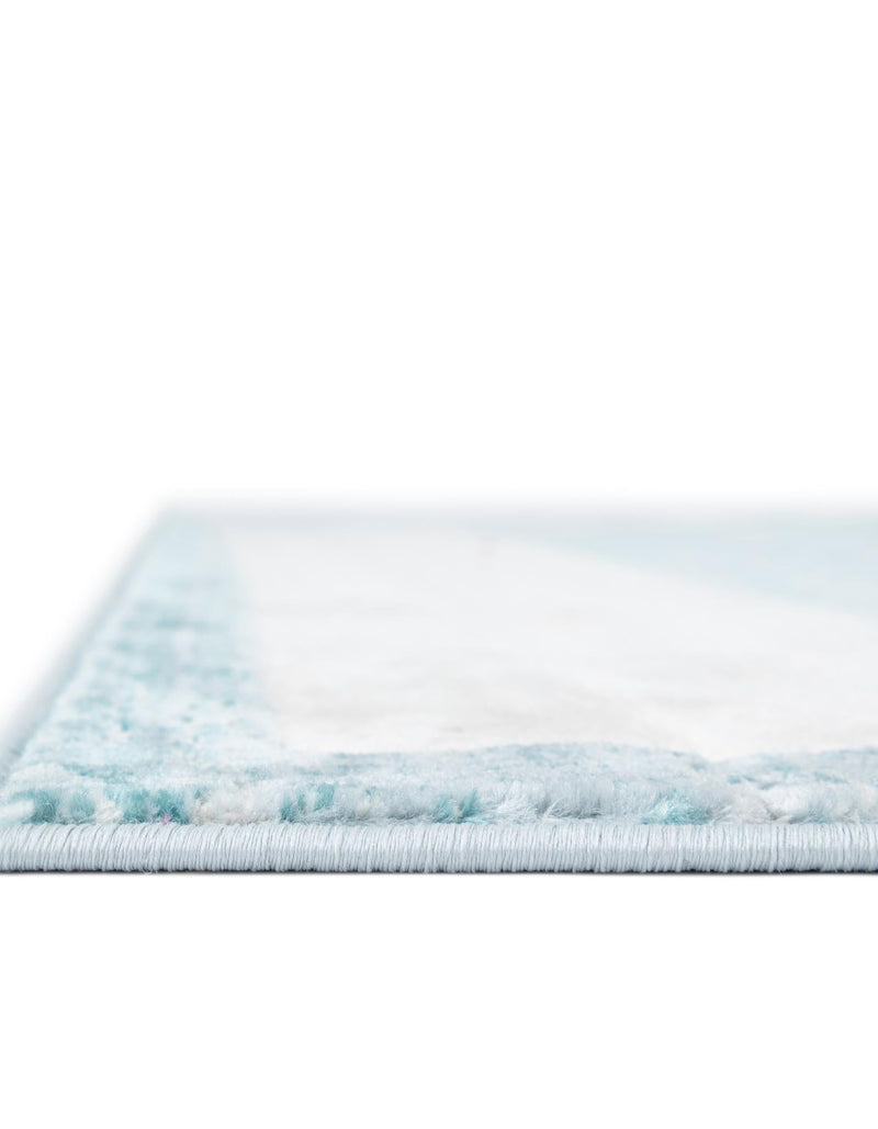 Metro Heights Collection Area Rug - Park Rectangle Turquoise lifestyle 23