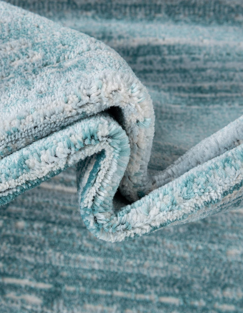 Metro Heights Collection Area Rug - Park Rectangle Turquoise lifestyle 26