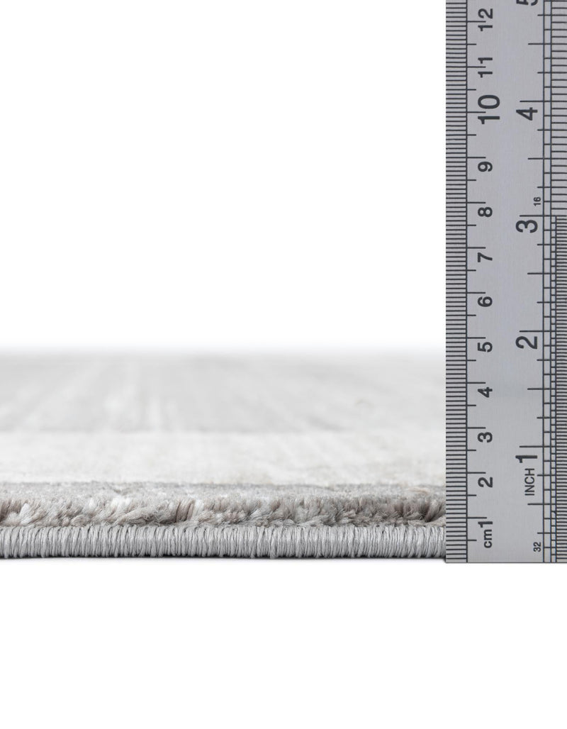 Metro Heights Collection Area Rug - Park Rectangle Gray lifestyle 15